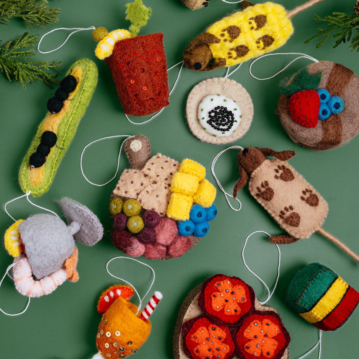 Felt Charcuterie Board Ornament