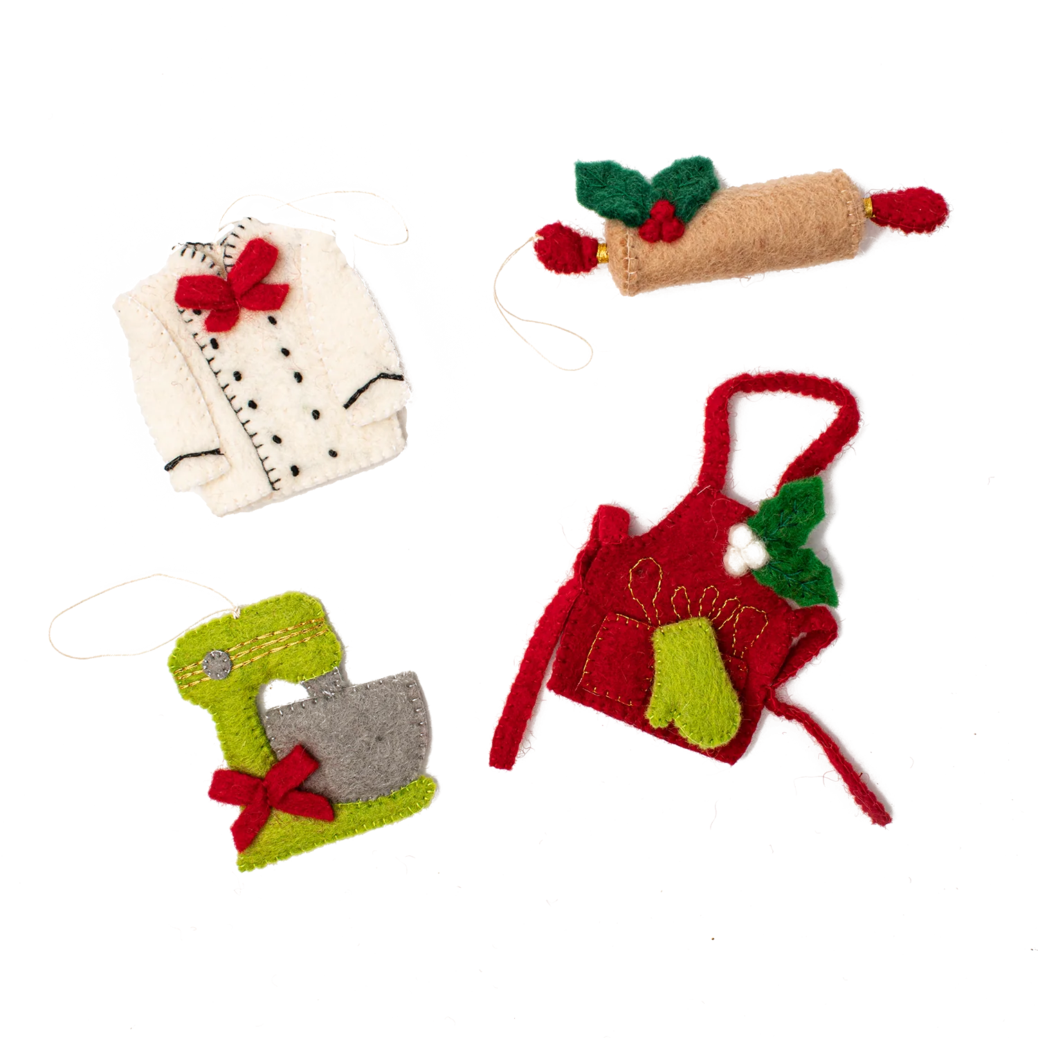 Felt Kitchen Ornaments
