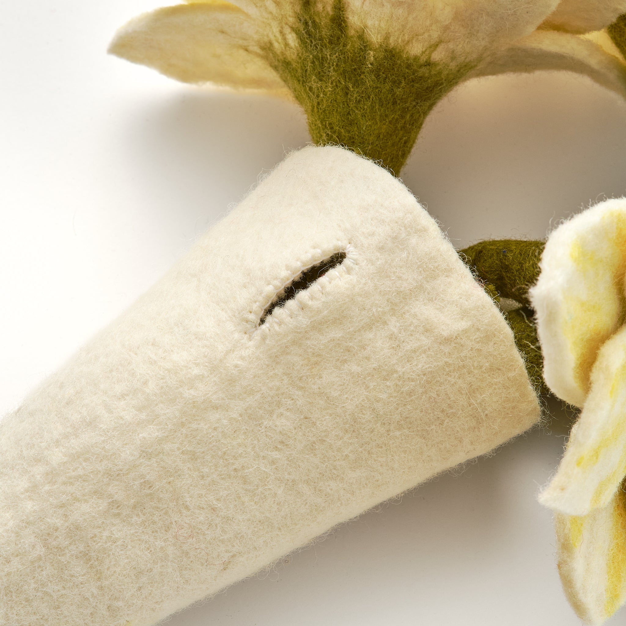 Felt Hanging Wall Vase