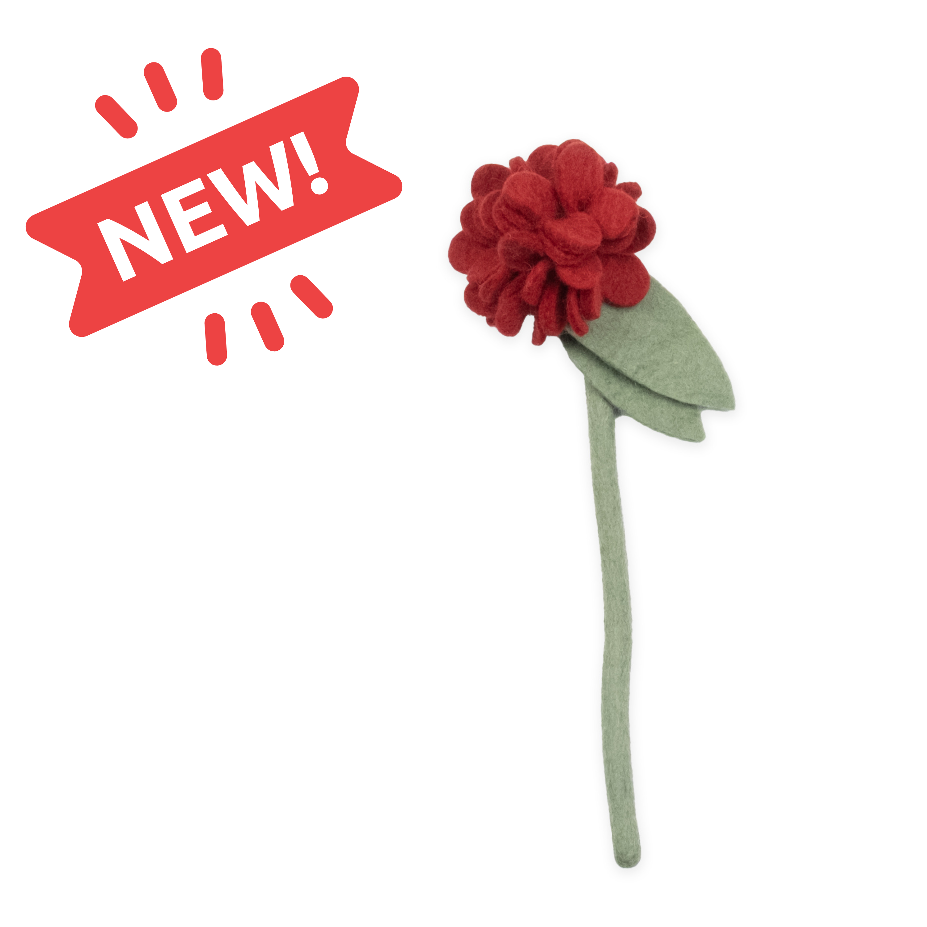 Felt Geranium Flower