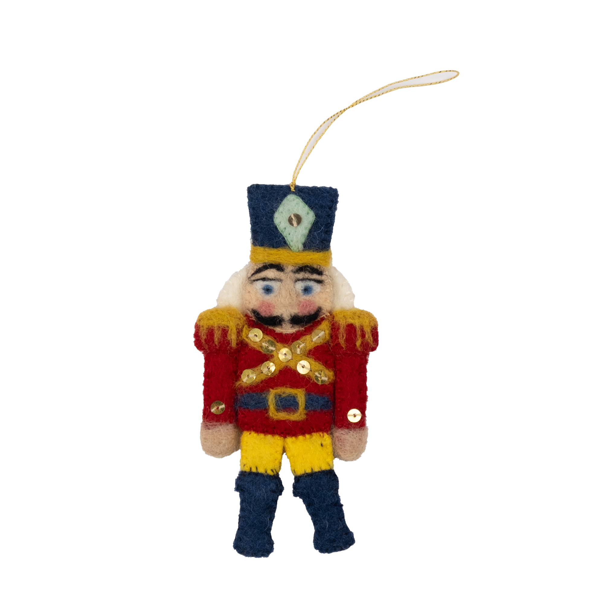 Felt Nutcracker Ornament