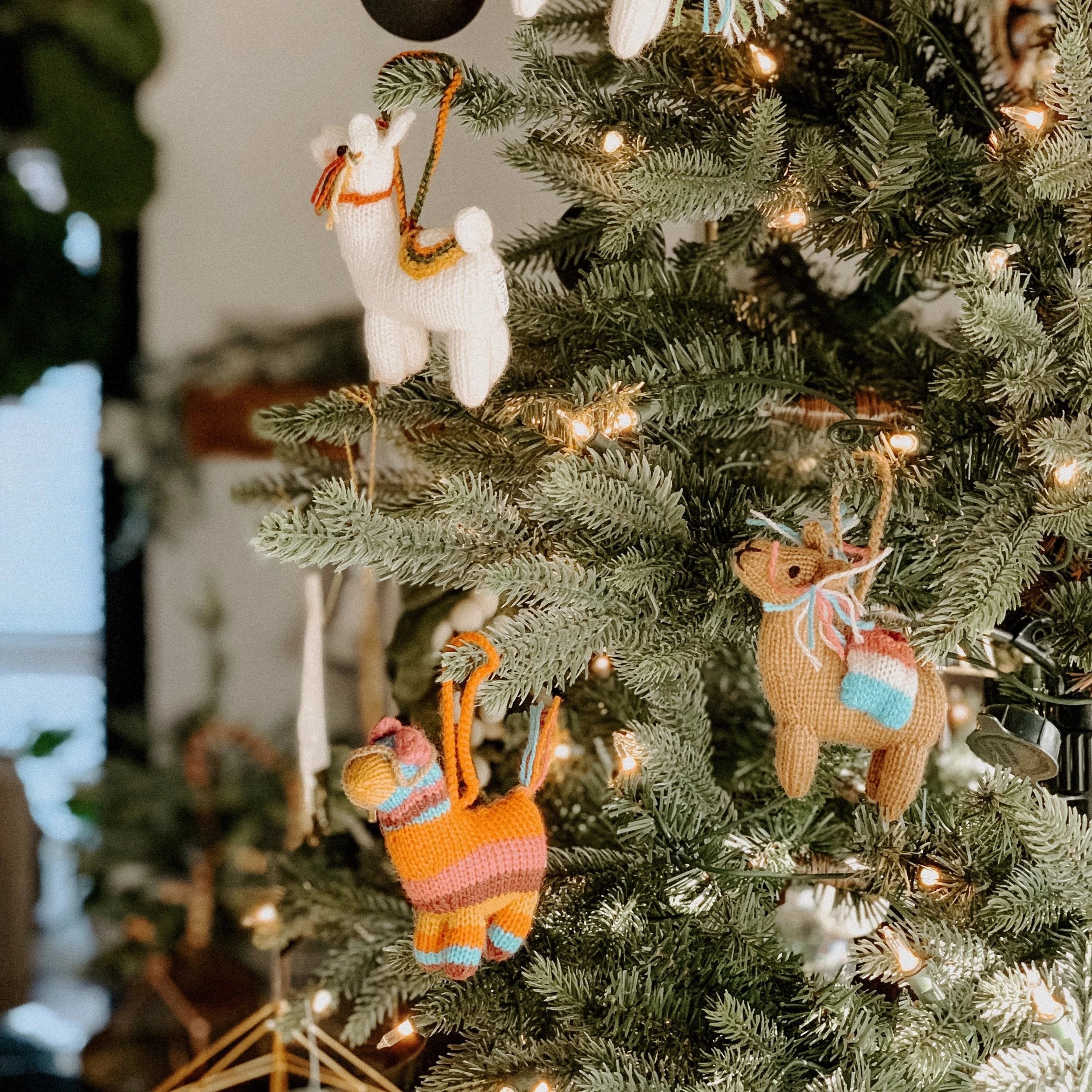 Piñata Knitted Ornament