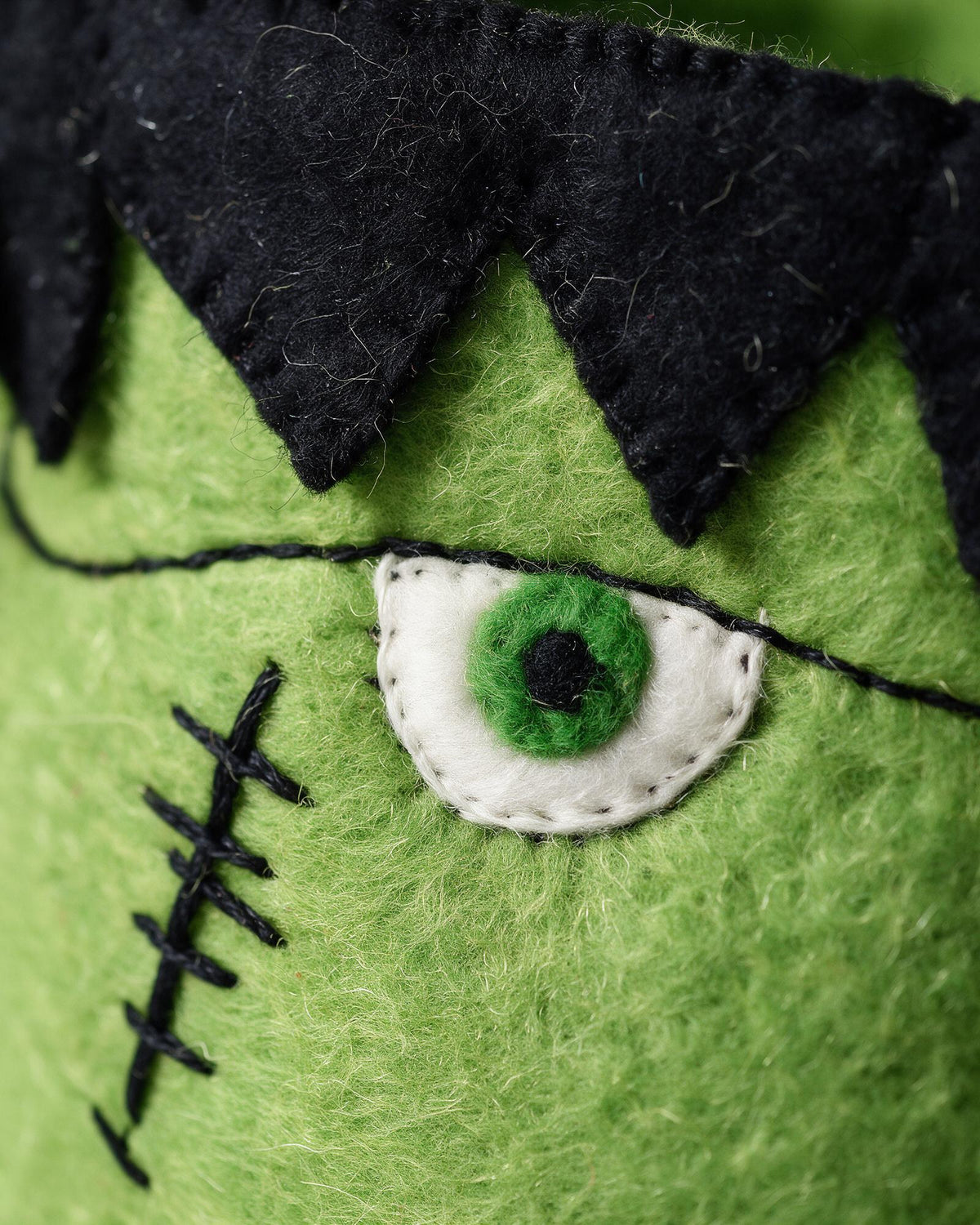 Felt Monster Halloween Bucket