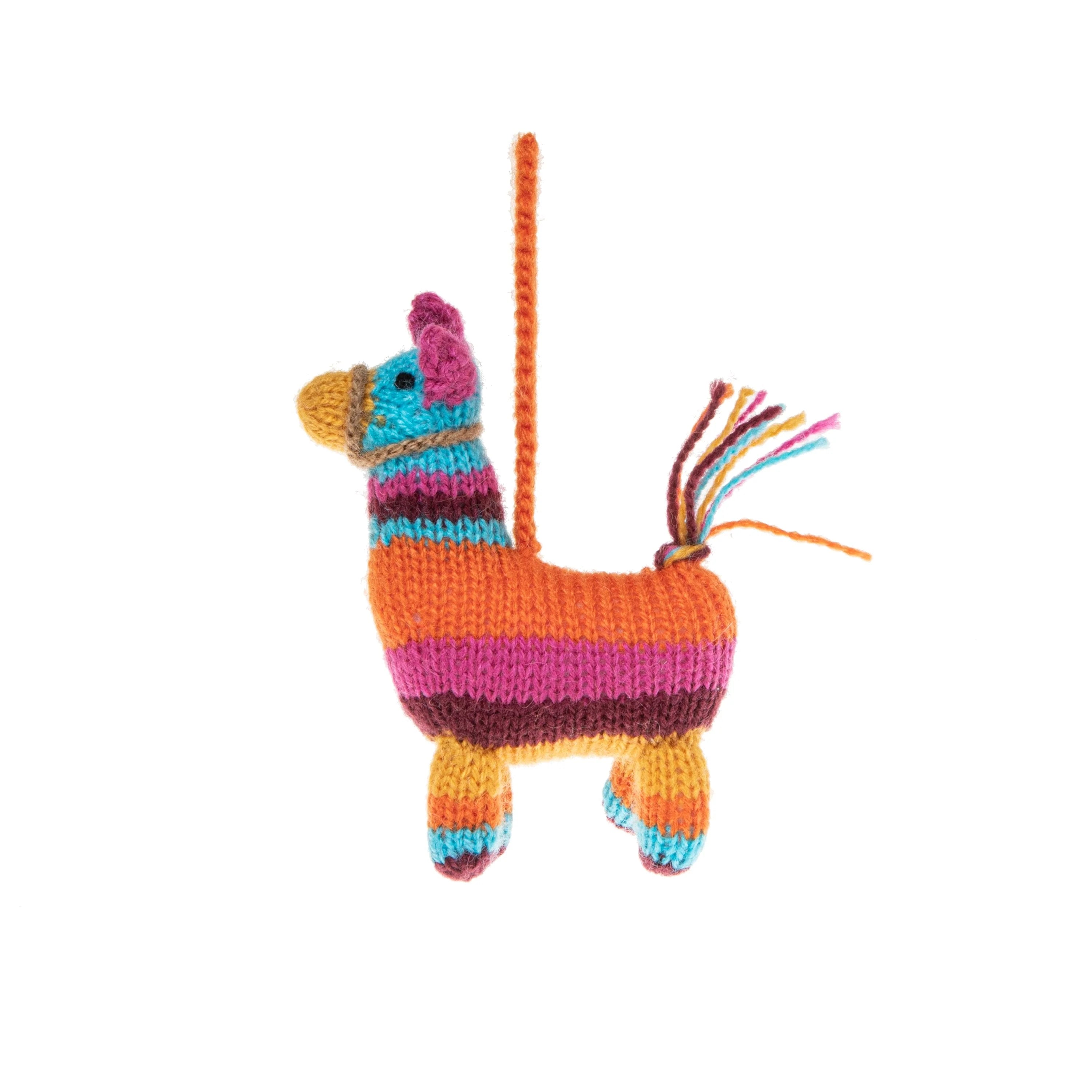 Piñata Knitted Ornament