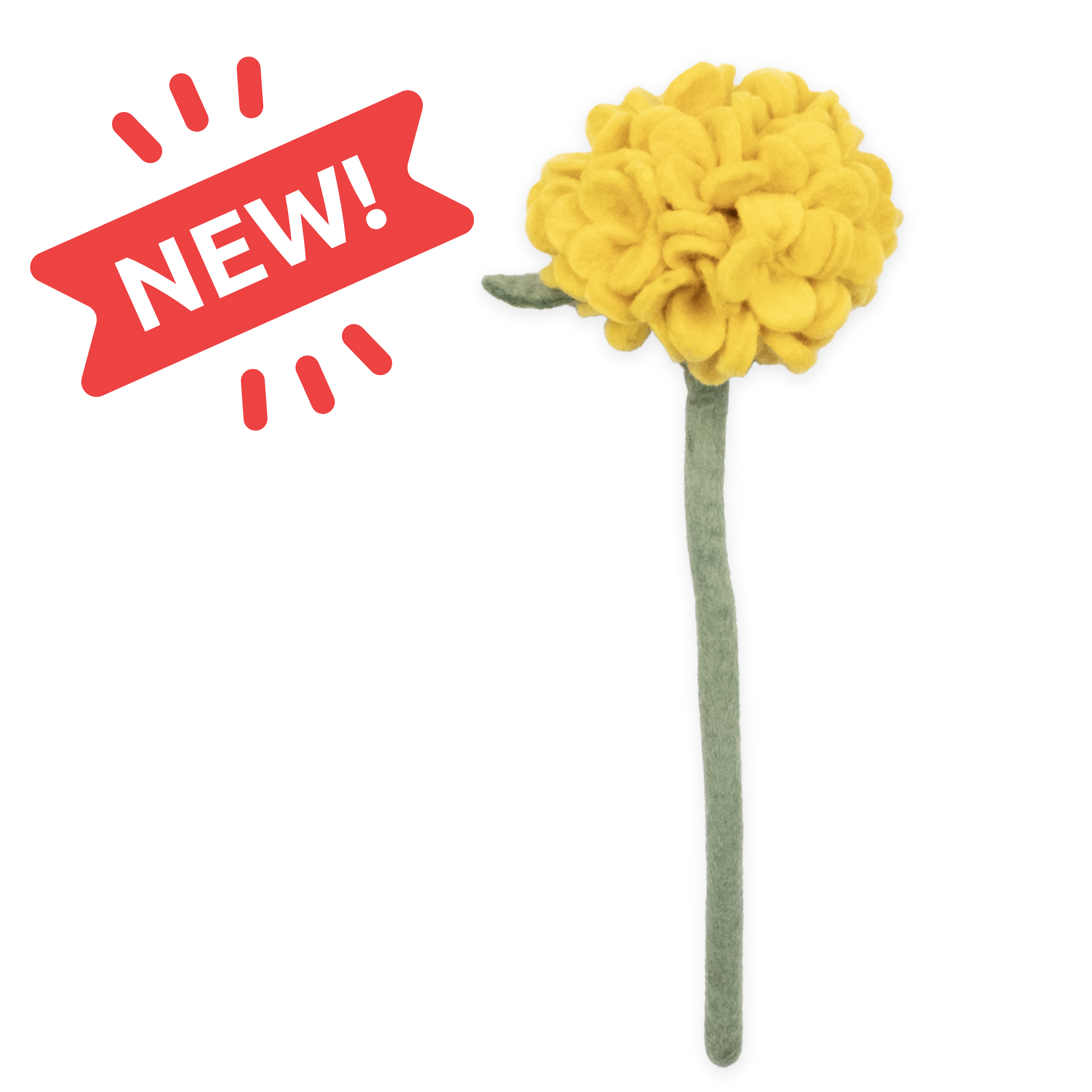 Felt Hydrangea Flower