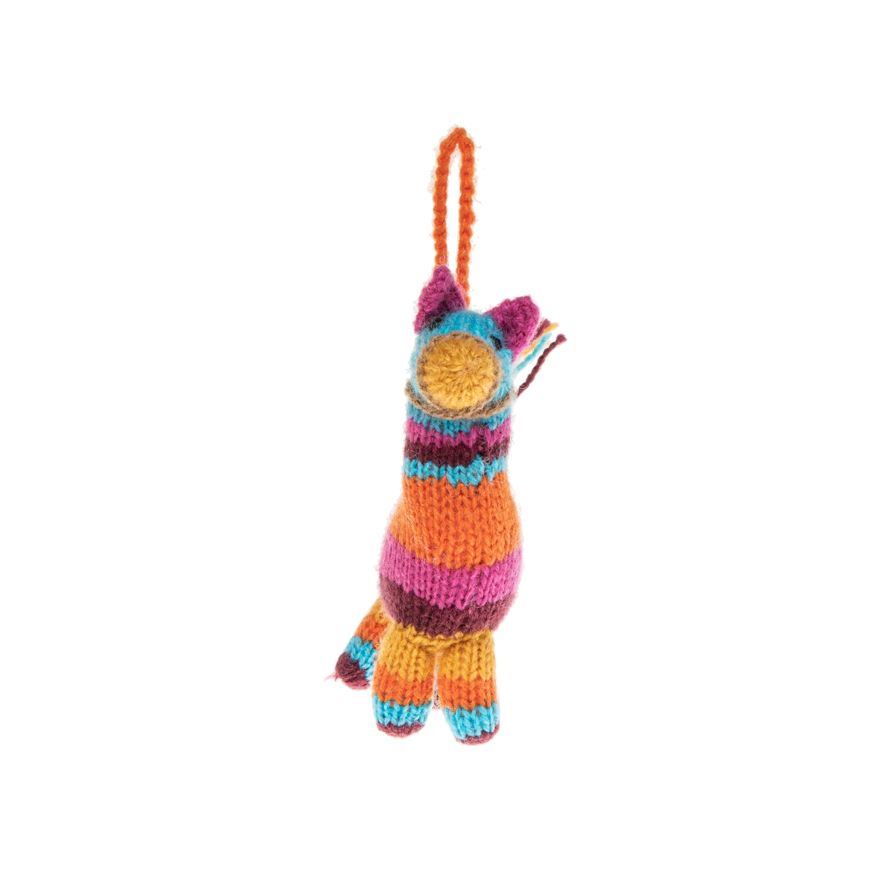 Piñata Knitted Ornament