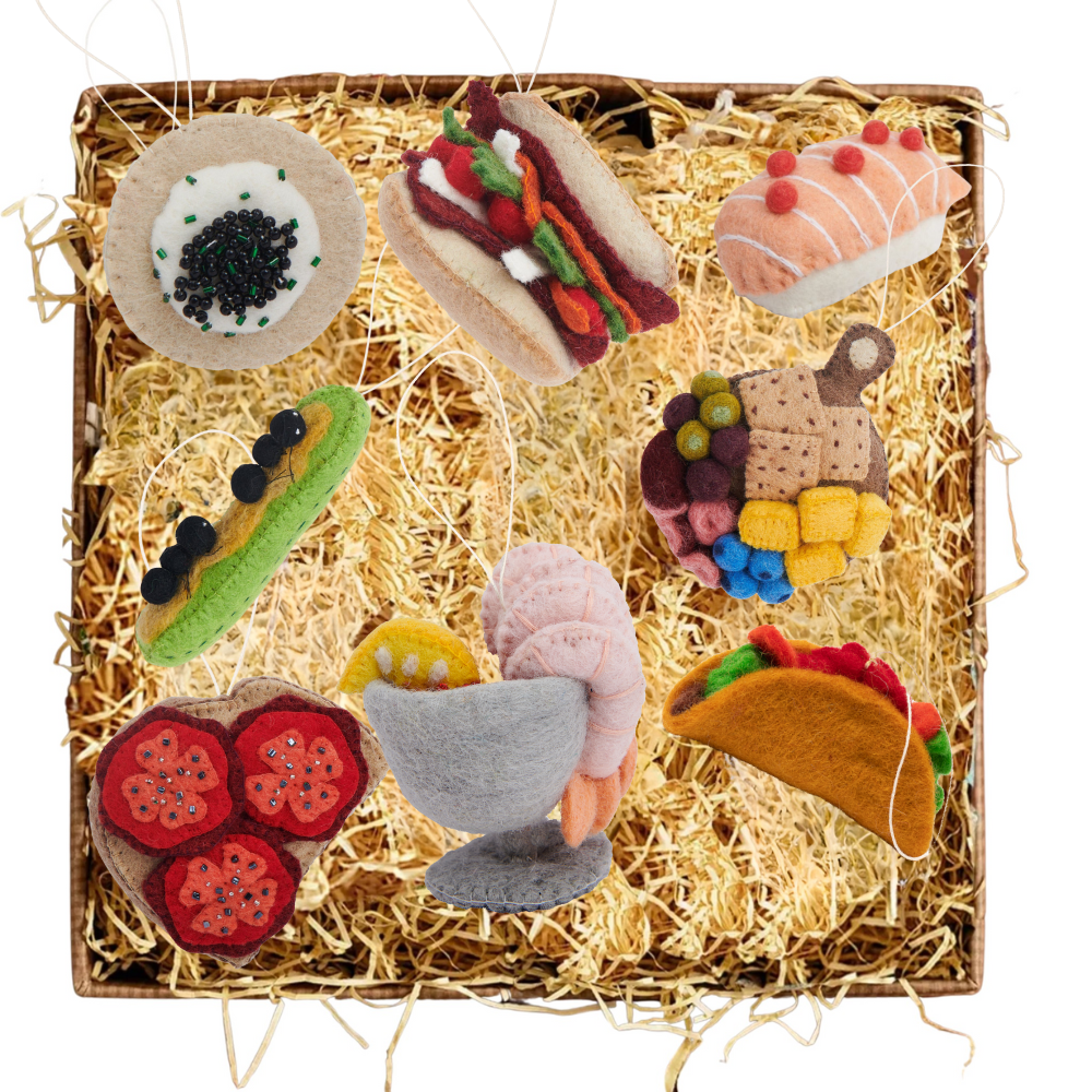 Foodie Ornament Gift Set