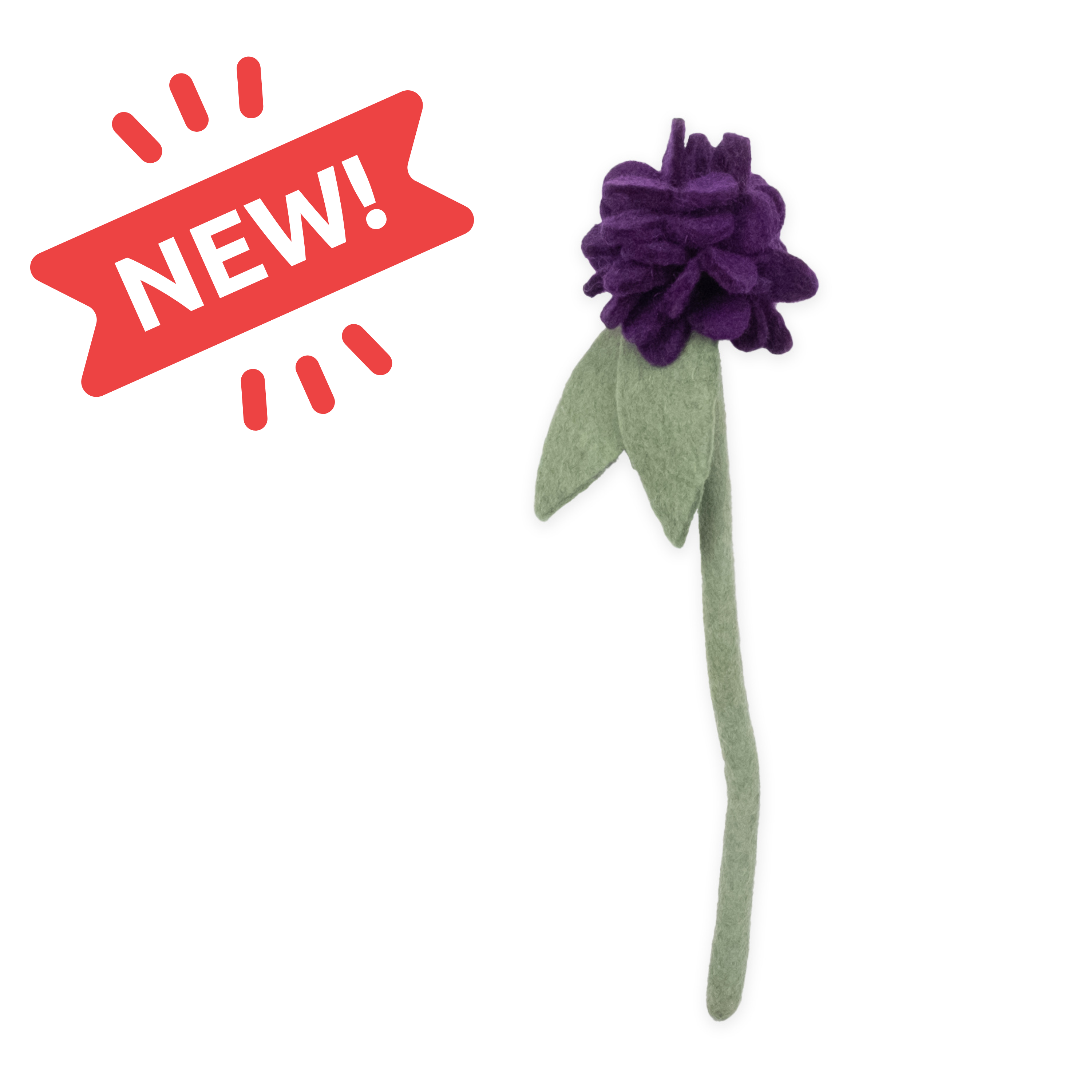 Felt Geranium Flower