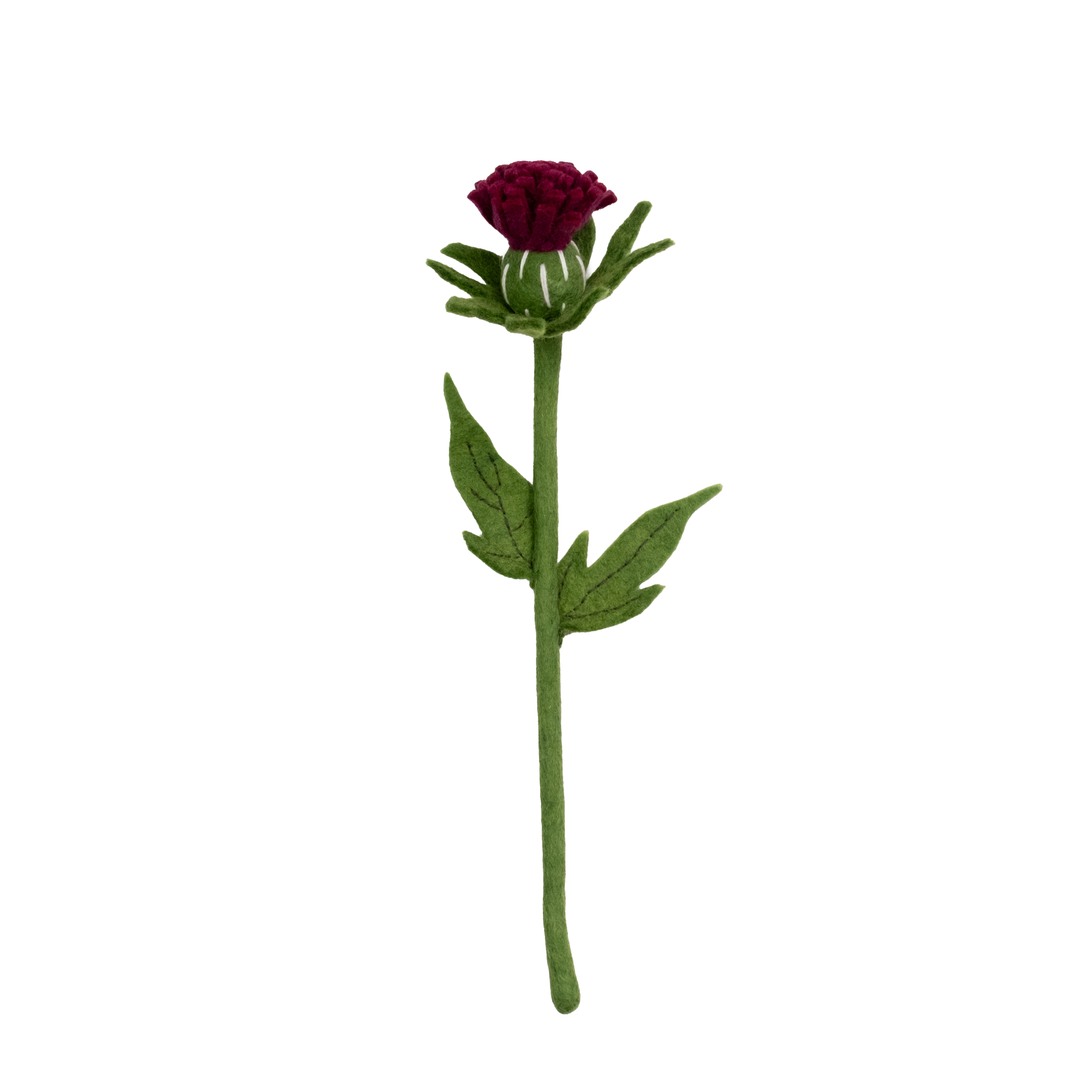 Felt Thistle Stem
