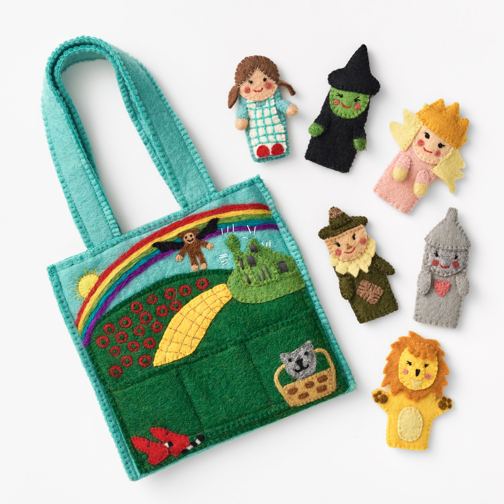 Felt Wizard of Oz Puppet Bag