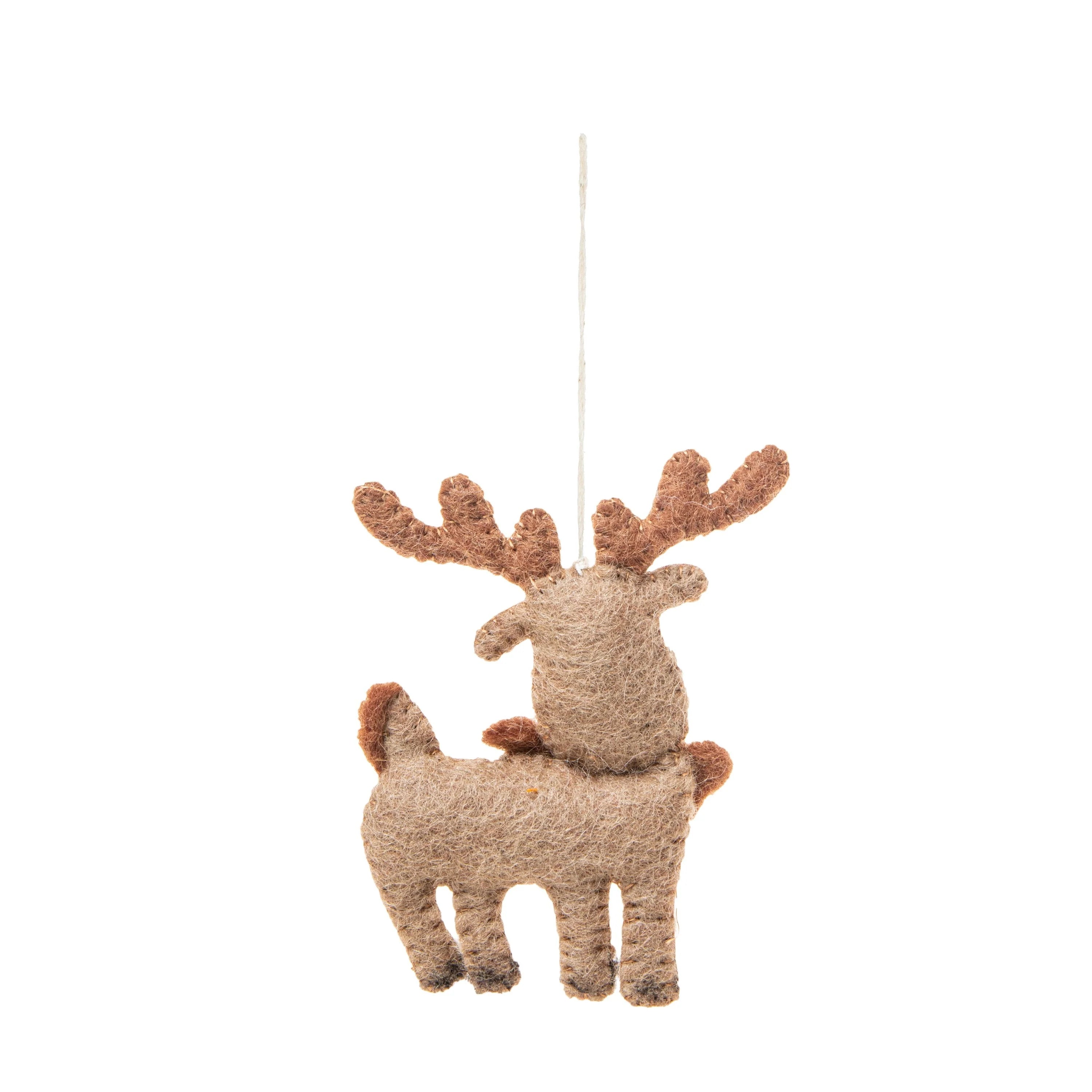 Felt Arctic Animal Ornaments