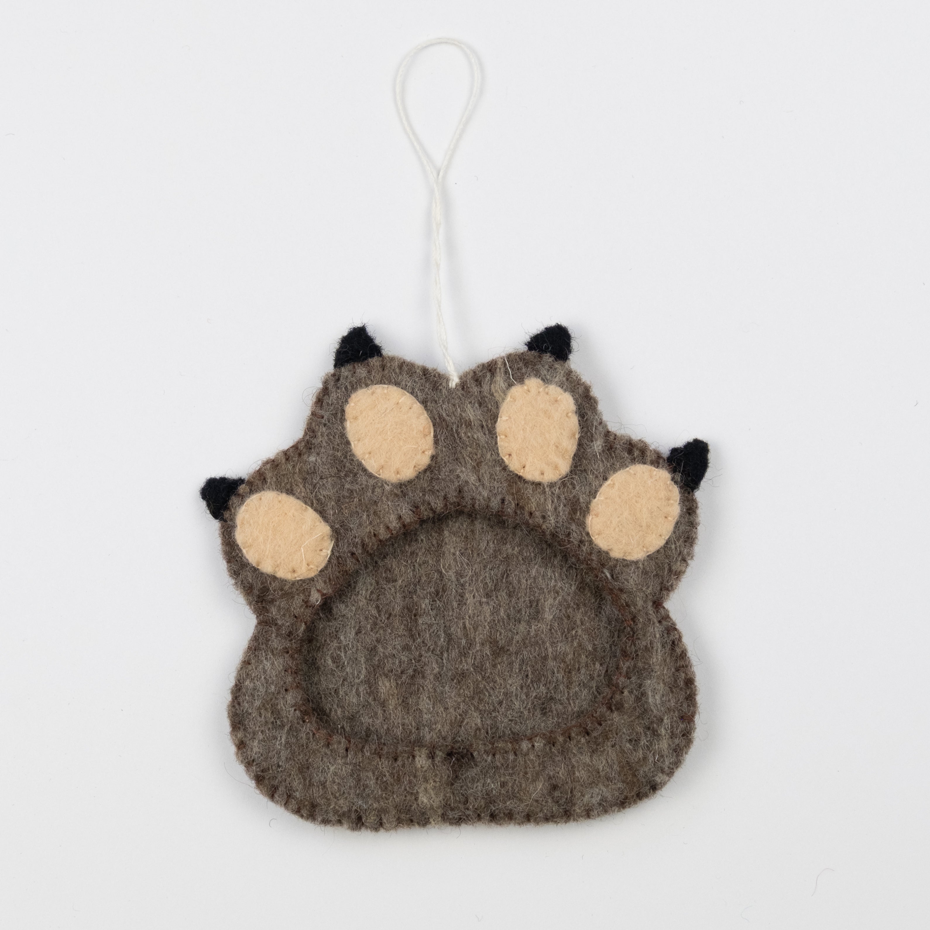 Felt Paw Frame Ornament