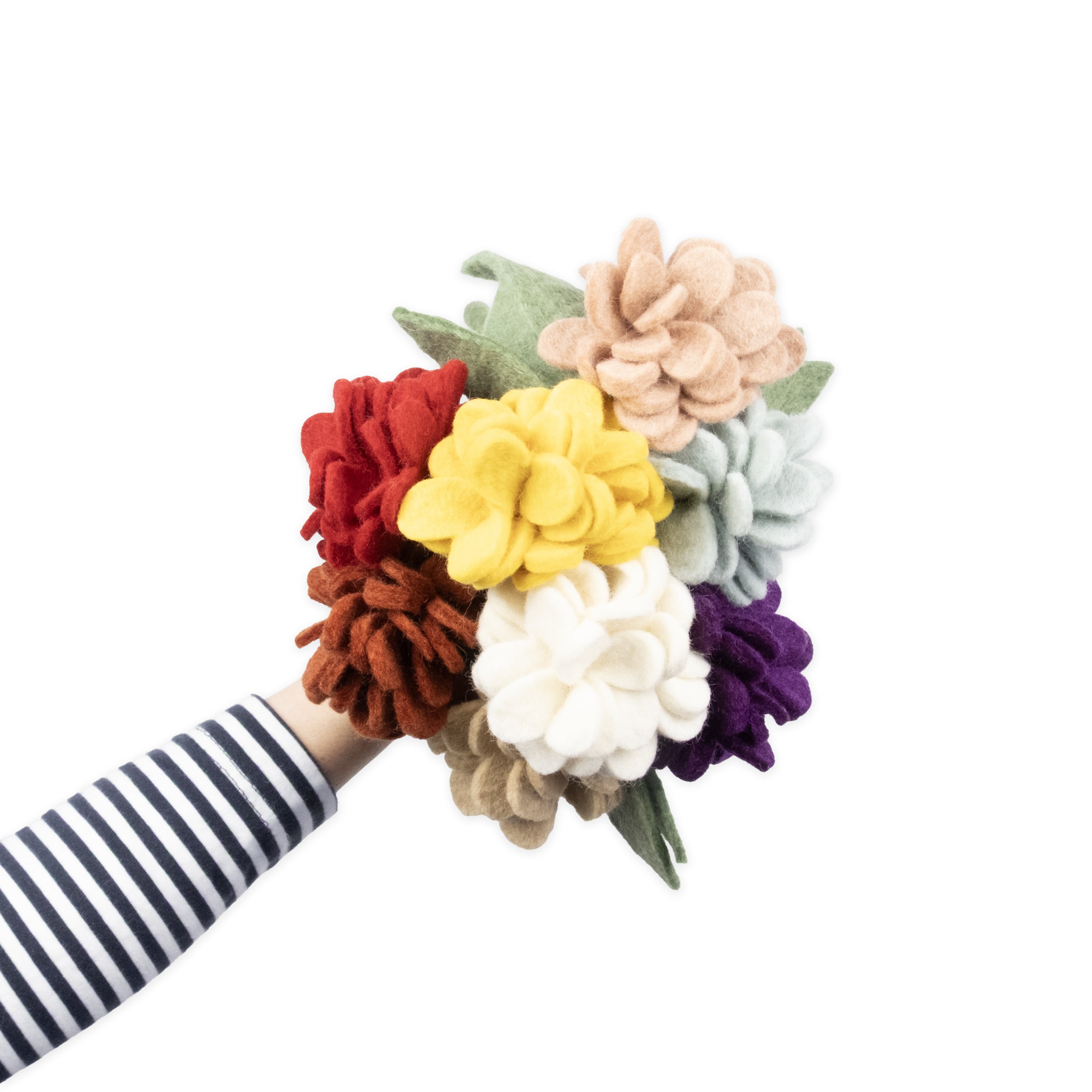 Felt Geranium Flower