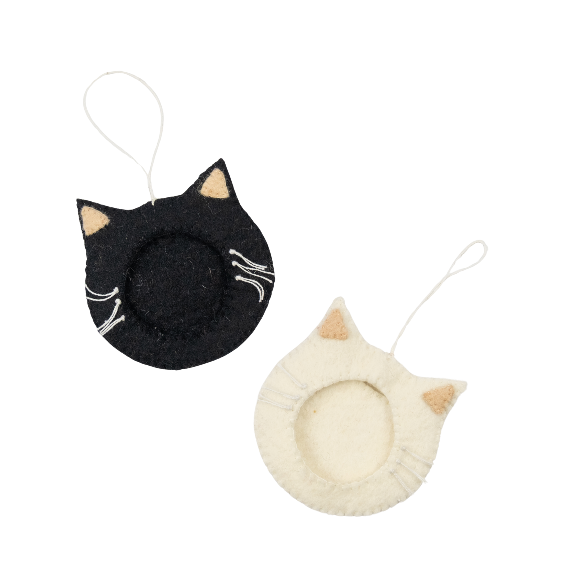 Felt Cat Frame Ornament