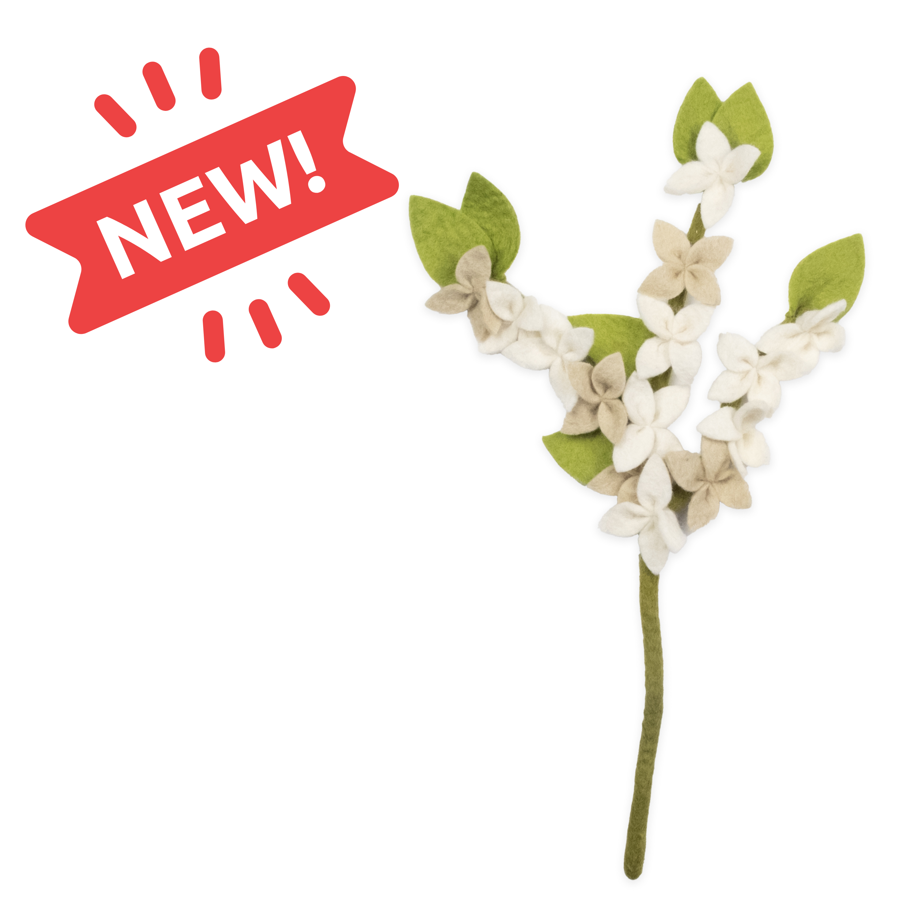 Felt Forsythia Flower