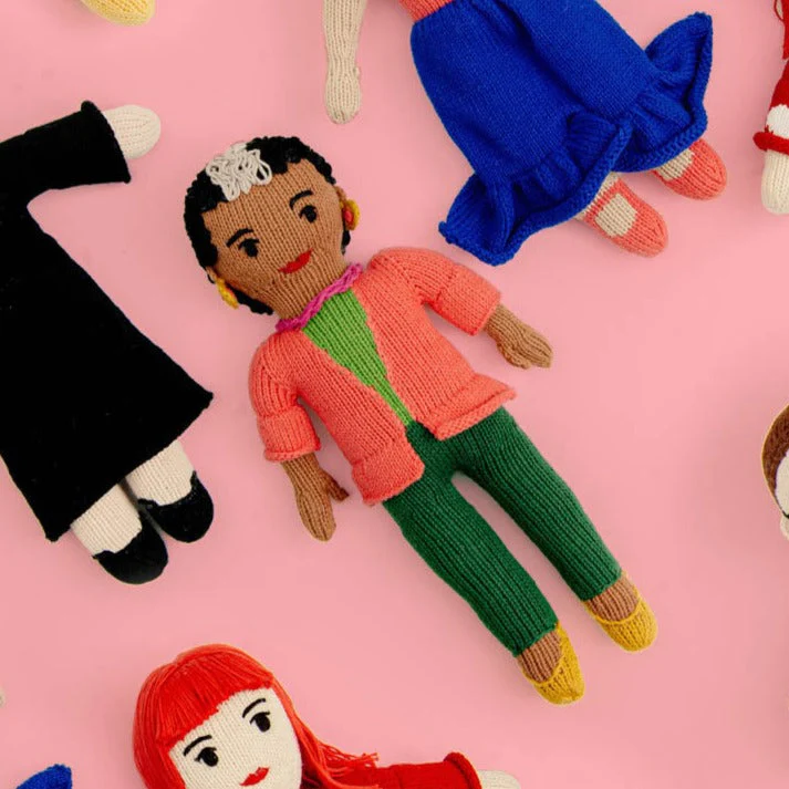 Knit Maya Angelou Doll