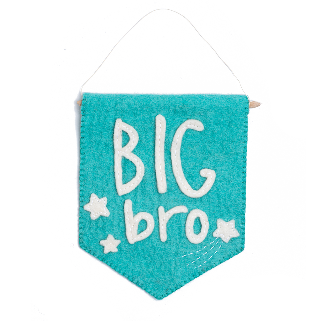Felt Big Bro Banner Flag