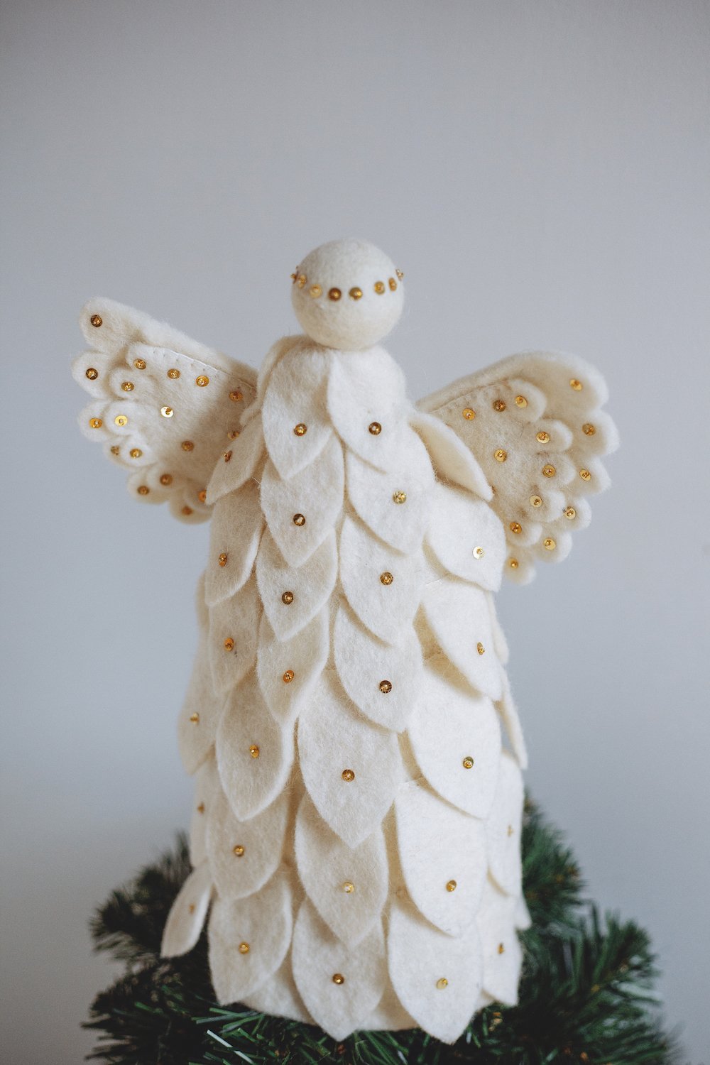 Felt Angel Tree Topper
