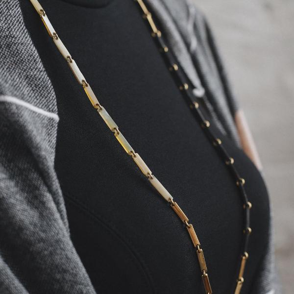 SAMPLE SALE: Rectangle Link Necklace