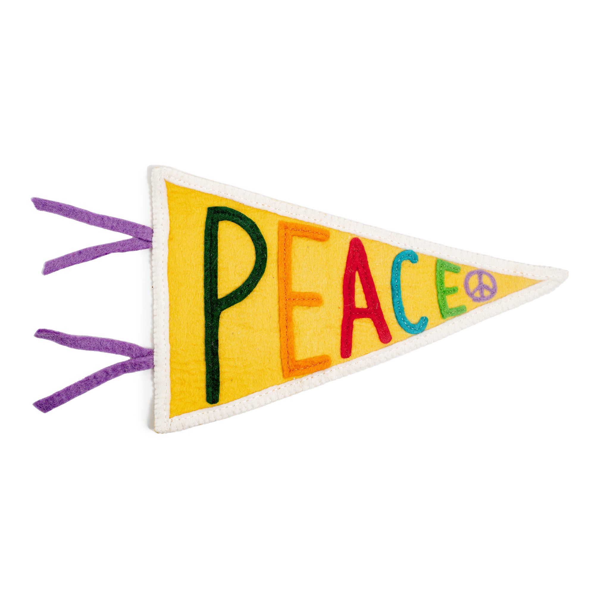Felt Peace Pennant