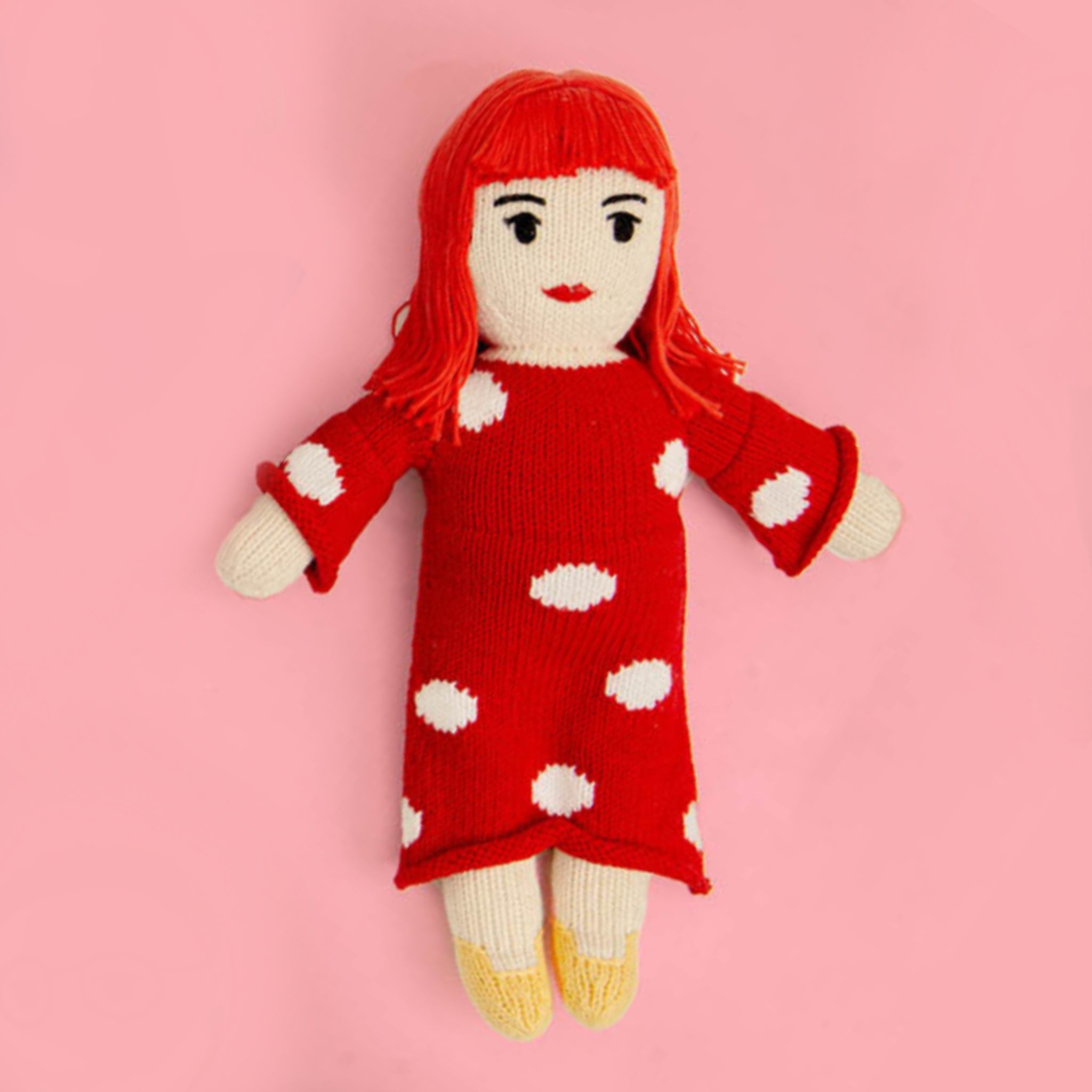 Knit Yayoi Kusama Doll