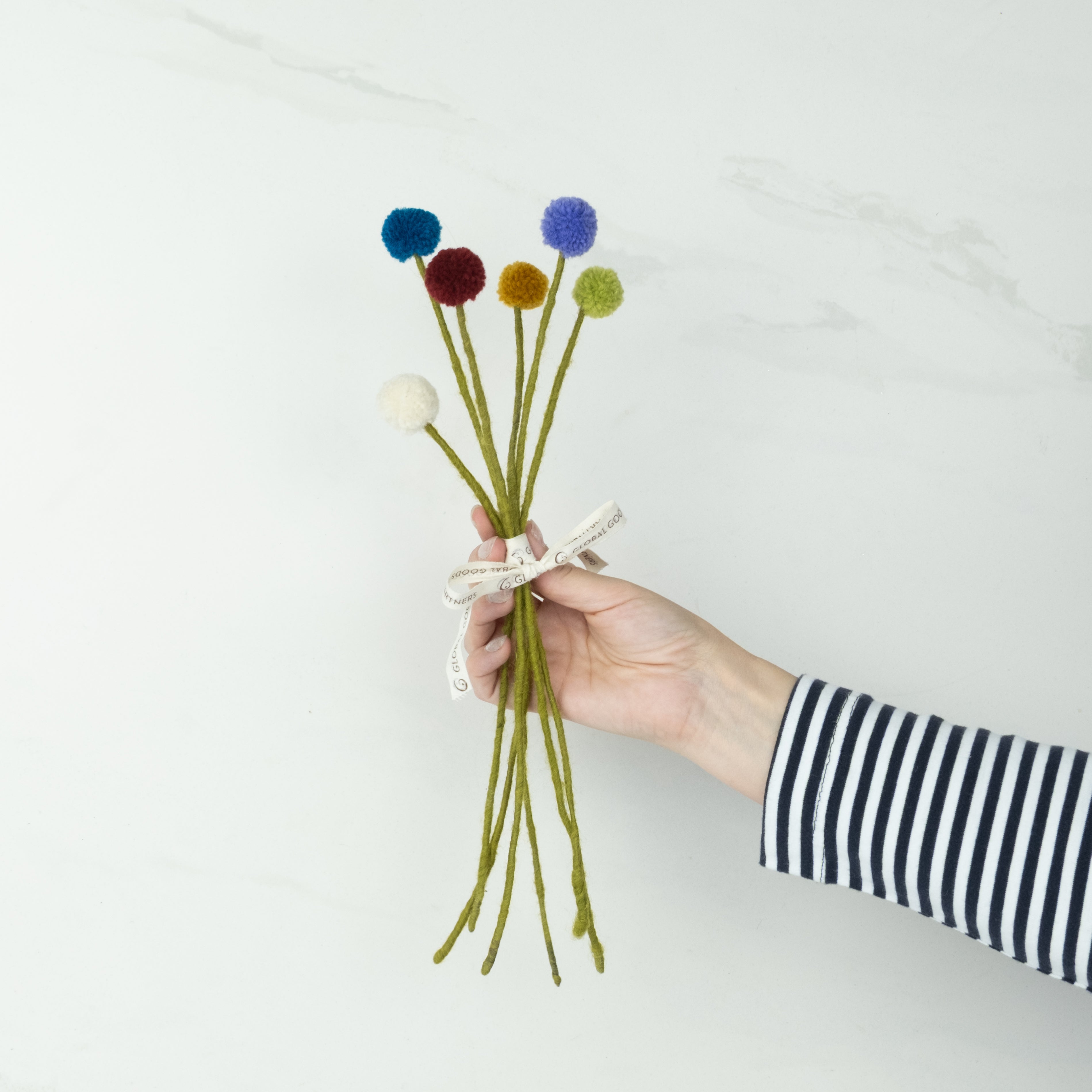 Felt Craspedia Stem