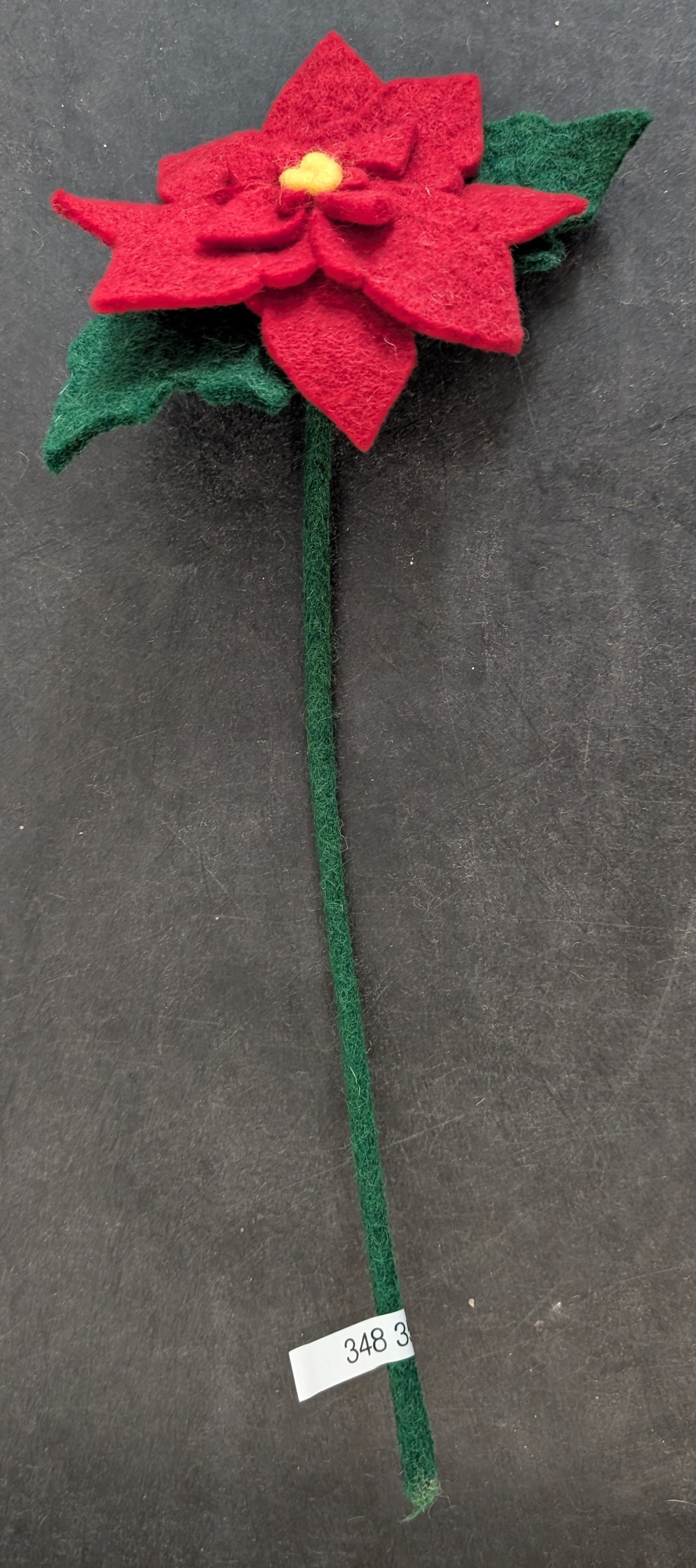 Felt Poinsettia Flower