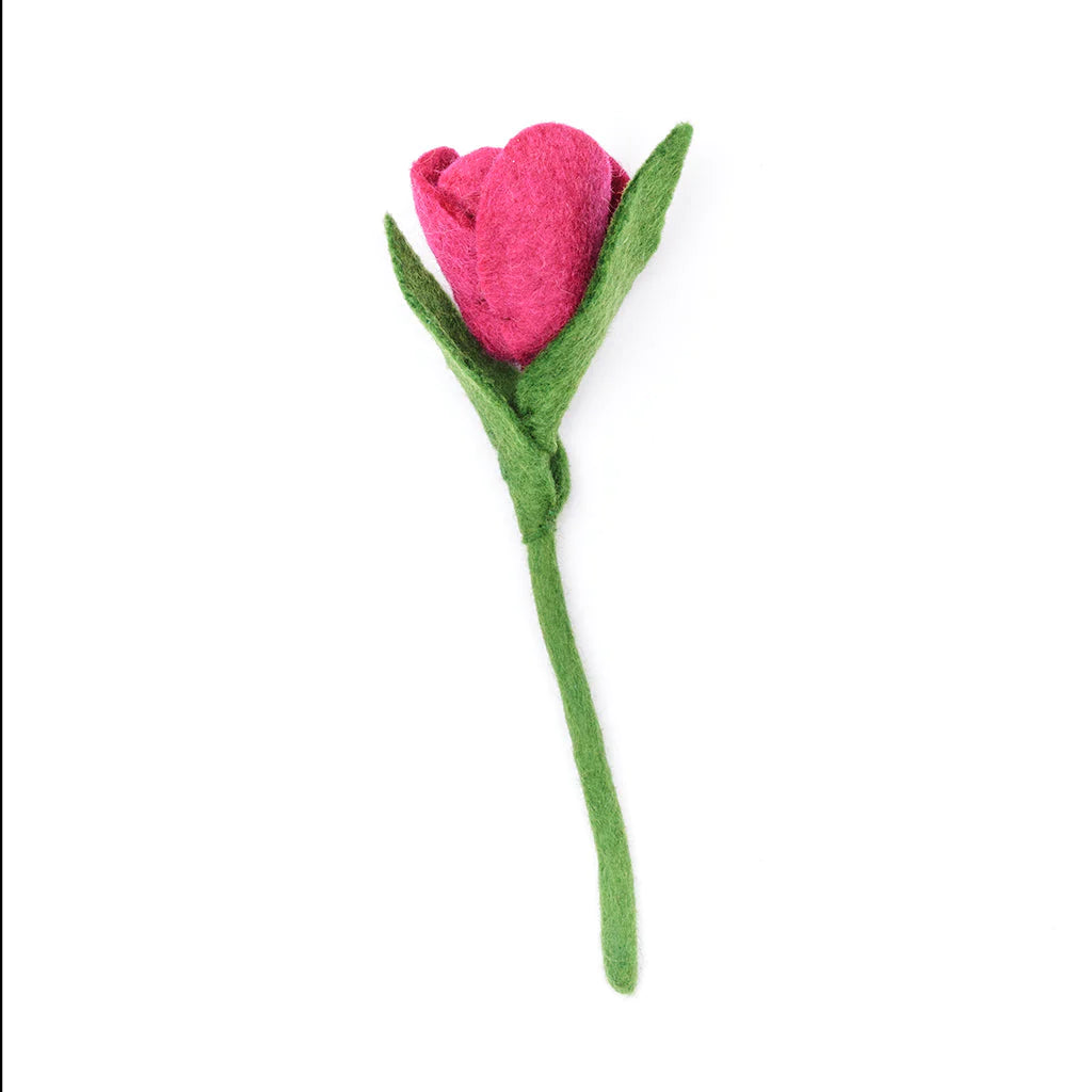 Felt Tulip Flower