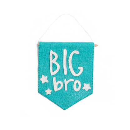 Felt Big Bro Banner Flag