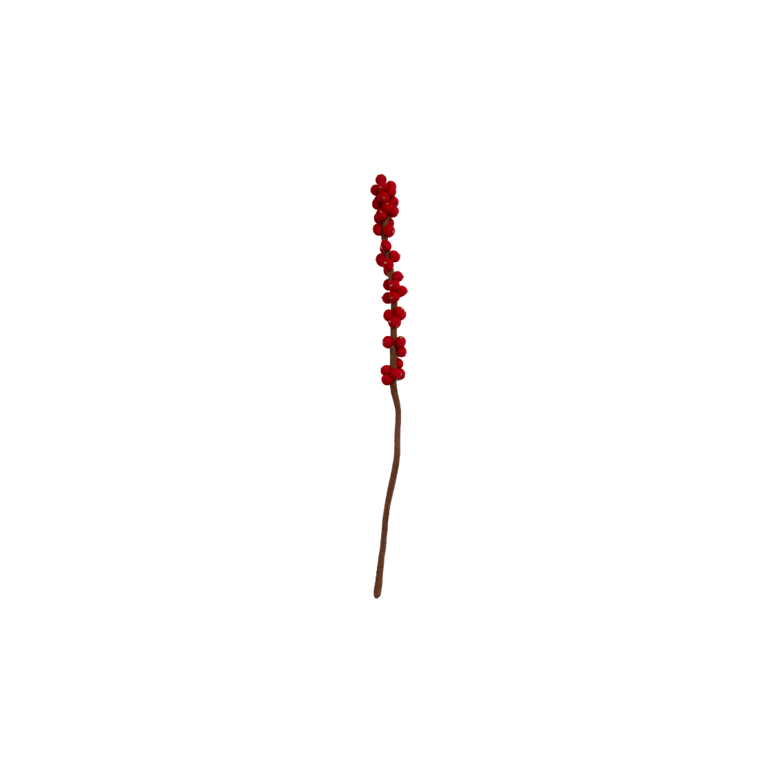 Felt Winterberry Ilex Stem