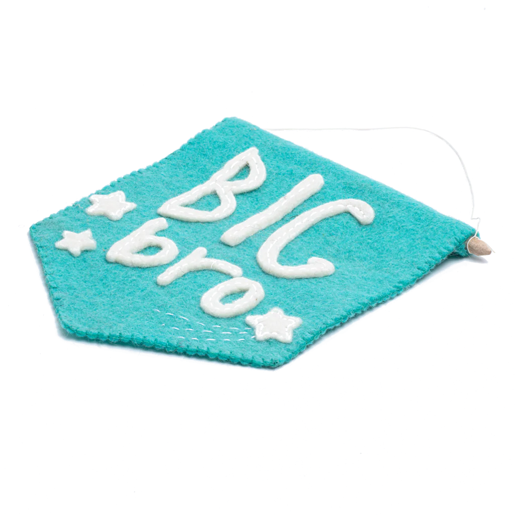 Felt Big Bro Banner Flag