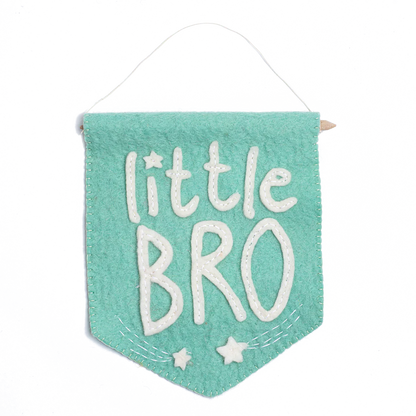 Felt Little Bro Banner Flag