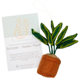 Plant Ornament Astrology Signs With Card