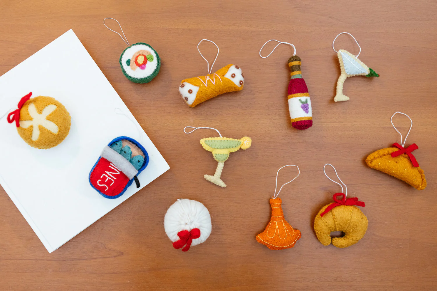 Felt Sushi Ornaments