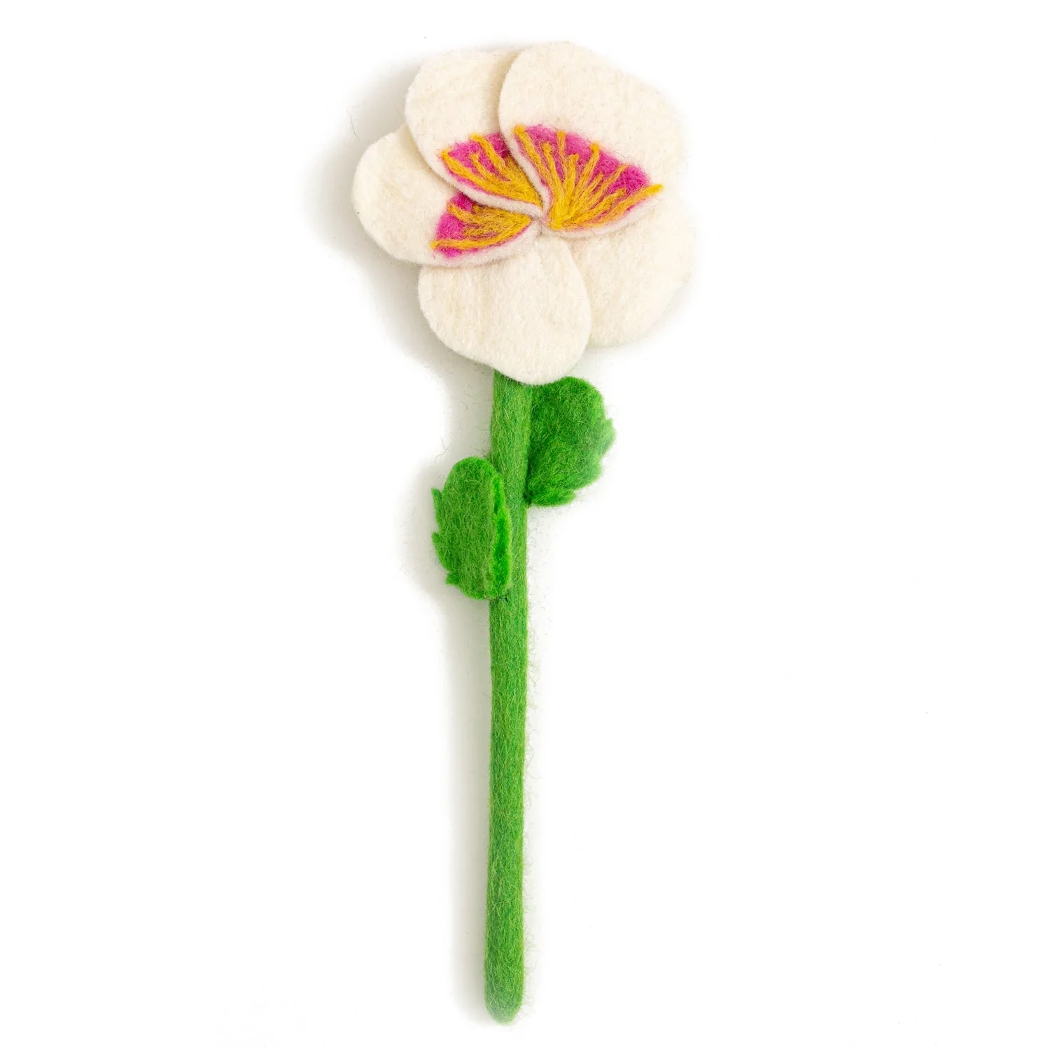 Felt Pansy Flower