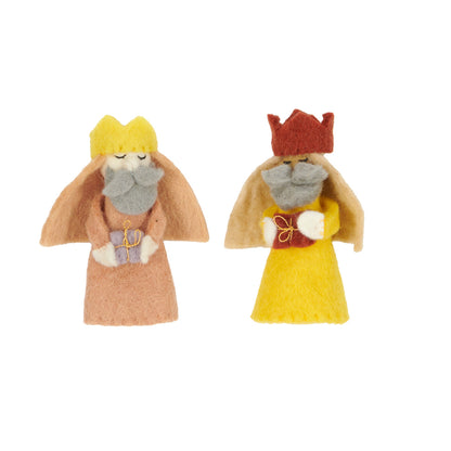 SAMPLE SALE: Bright Yellow Manger & Wise Men