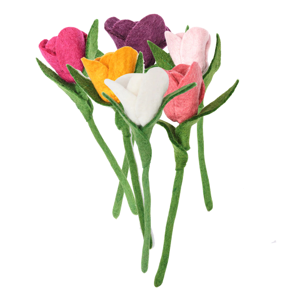 Felt Tulip Flower