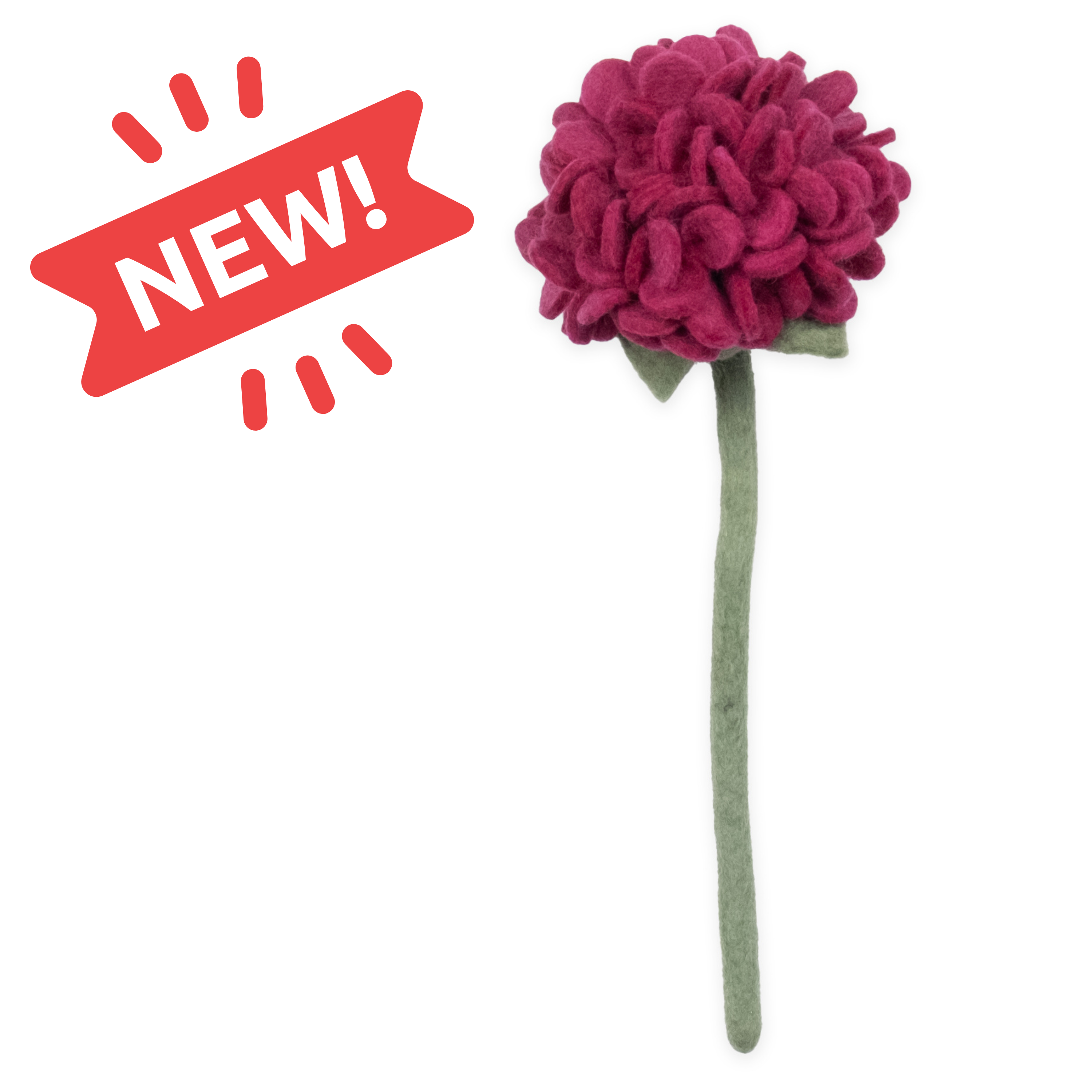 Felt Hydrangea Flower