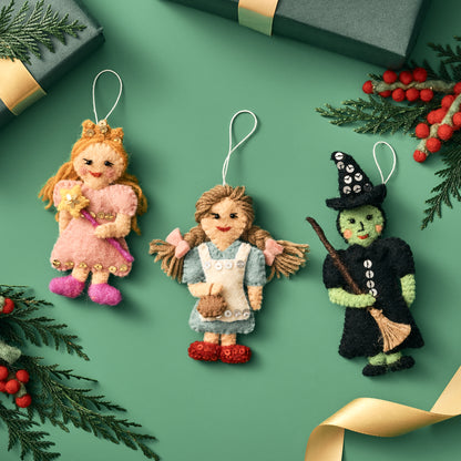 Felt Wizard of Oz Ornaments