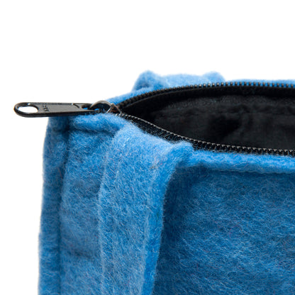 Felt Barnyard Puppet Bag Blue
