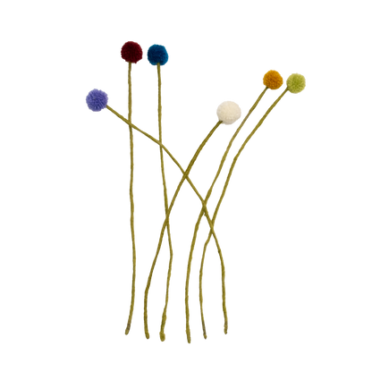 Felt Craspedia Stem