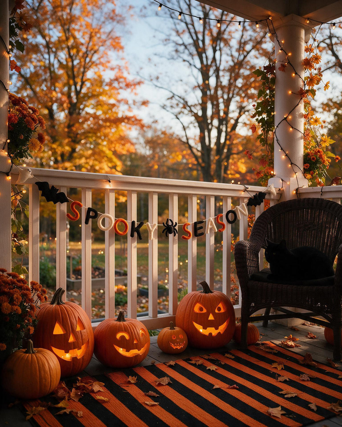 Felt Spooky Season Garland