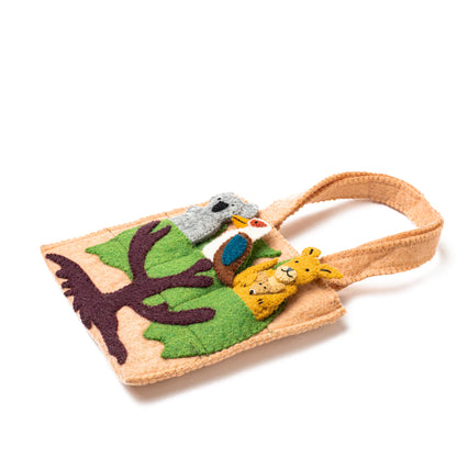Felt Australia Puppet Bag
