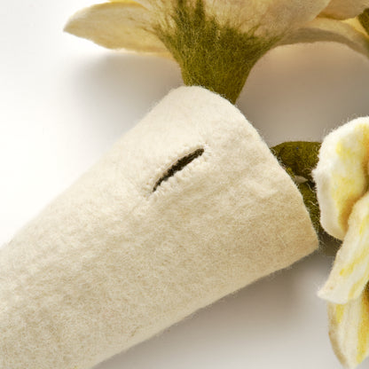 Felt Hanging Wall Vase