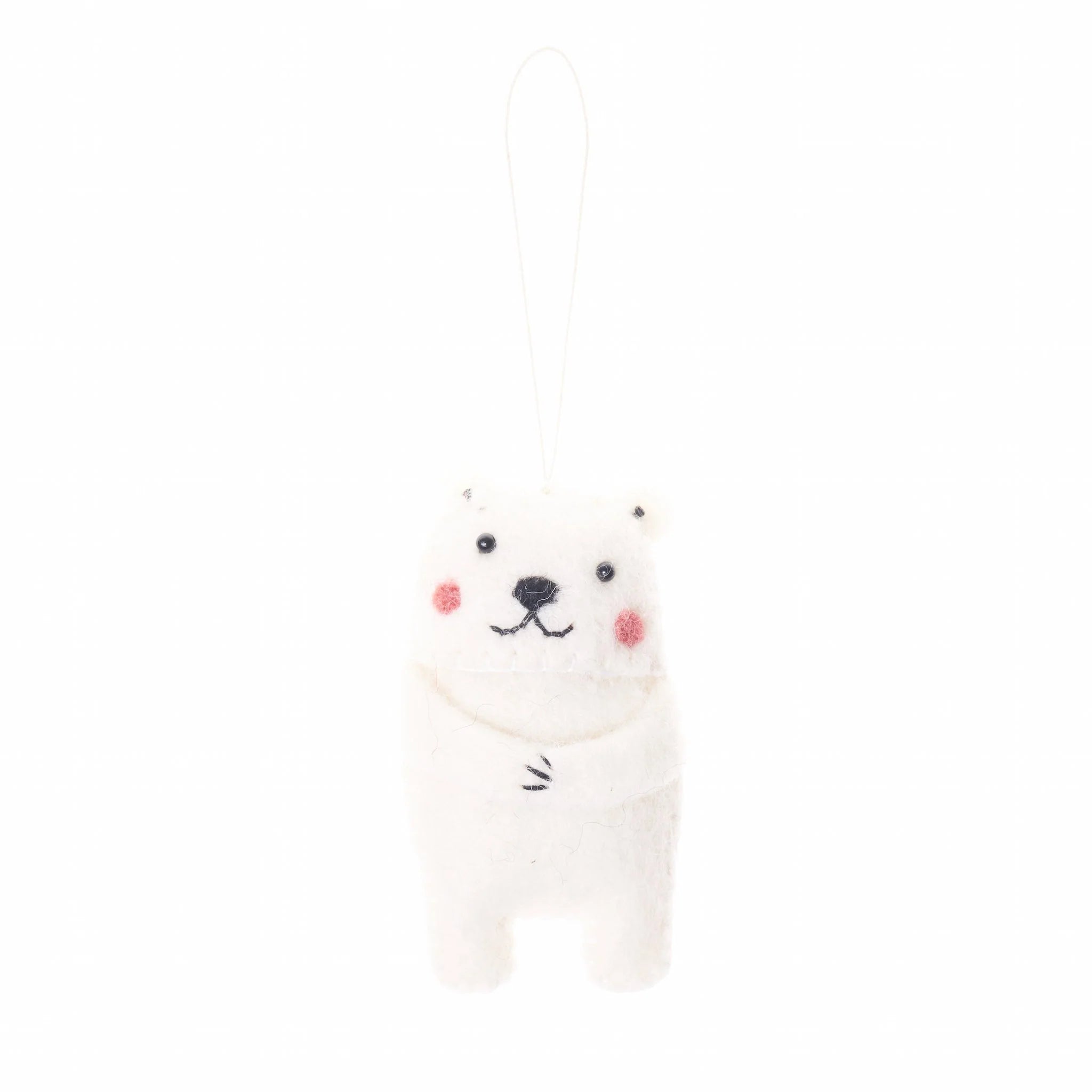 Felt Arctic Animal Ornaments