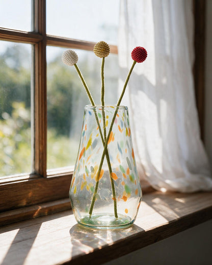 Confetti Atar Glass Vase