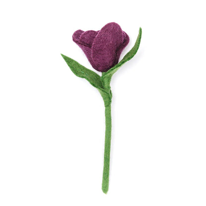 Felt Tulip Flower