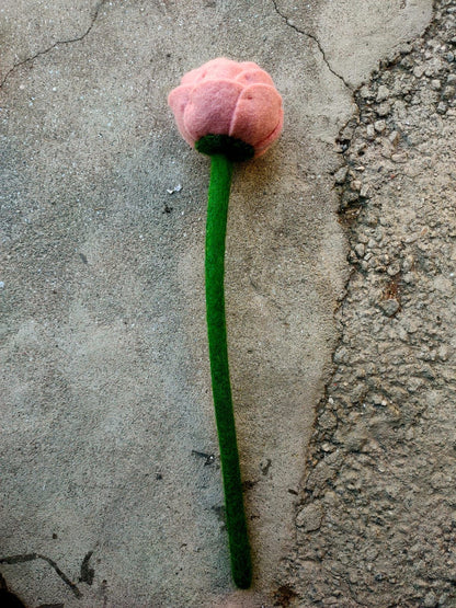 Felt Peony