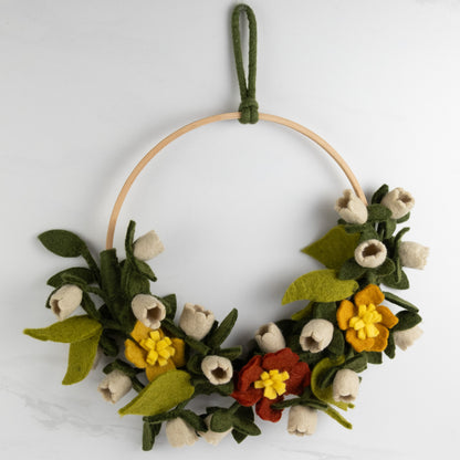 Harvest Half Wreath