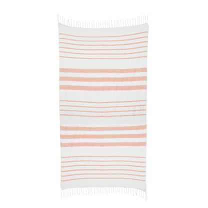 Striped Cotton Beach & Bath Towel